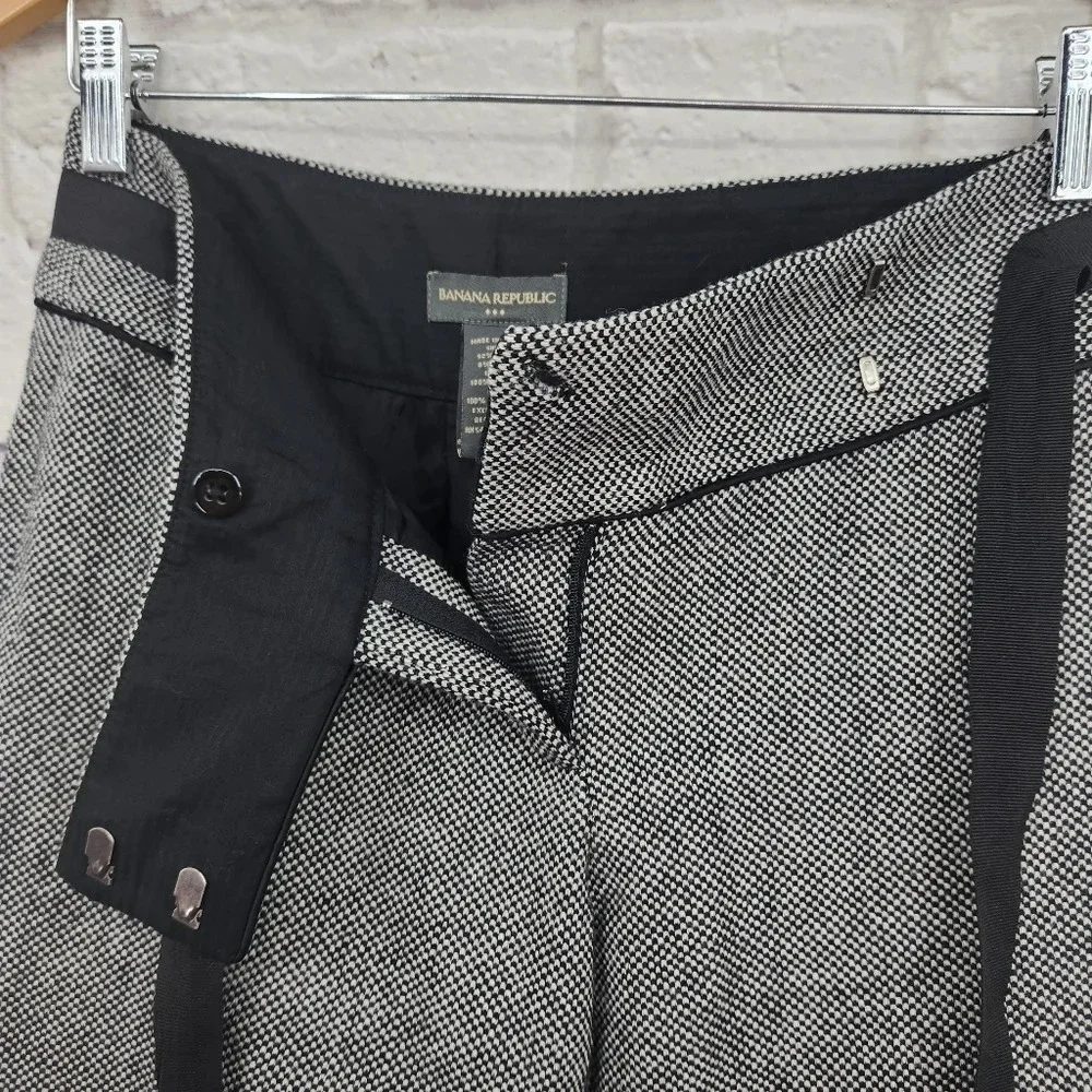 BANANA REPUBLIC FACTORY Women's Wool Blend Dress Pants Size 0 Trousers